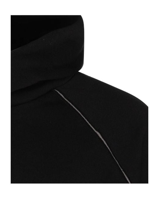 Thom Krom Black Raglan Hoodies for men