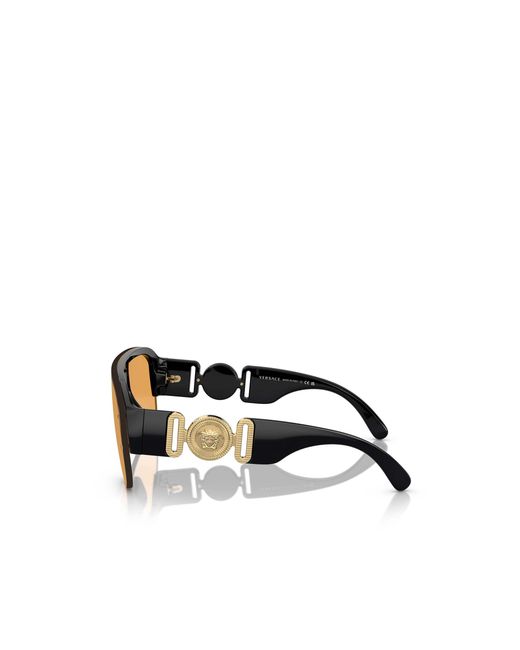 Versace Metallic Medusa Biggie Pilot-Frame Sunglasses for men