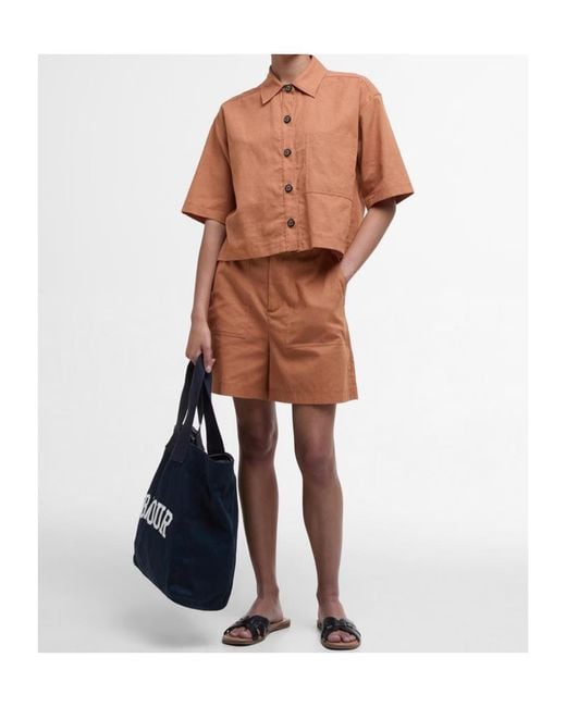 Barbour Brown Cary Shirt