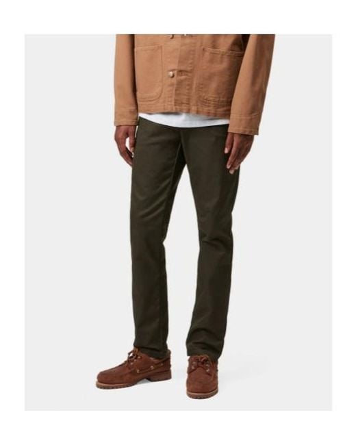 Carhartt Gray Slim-Fit Chinos for men