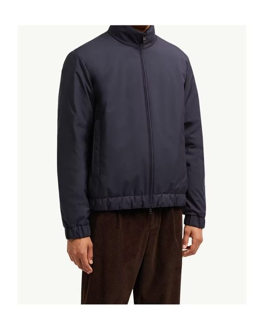 Moncler Gray Luserna Short Down Jacket for men