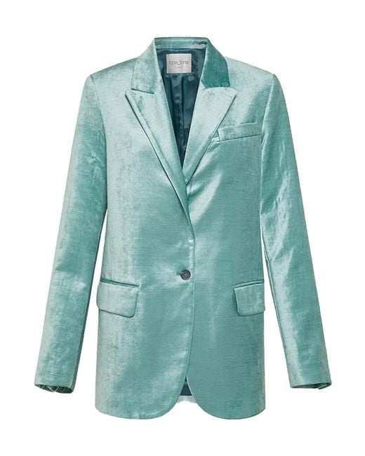 Forte_forte Blue Long-Sleeved Suit Coat