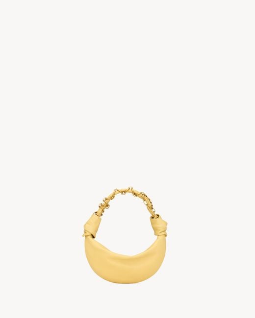 Saint Laurent Metallic Amalia Mini Shoulder Bag