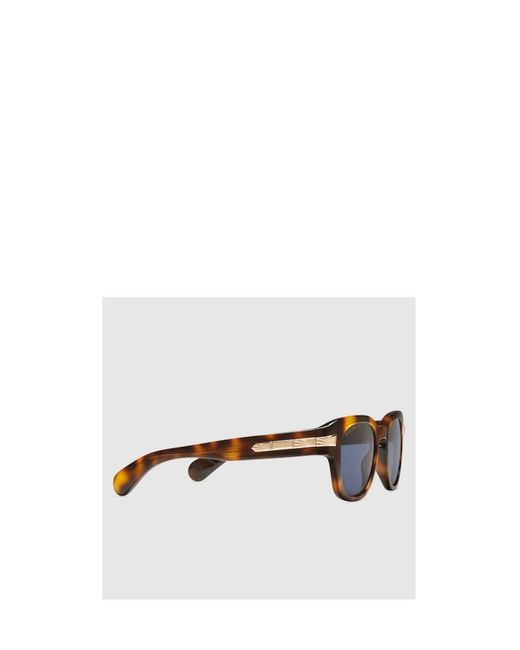 Gucci Blue Eyewear Square Frame Sunglasses for men