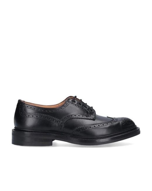 Tricker's Brown Tricker's Bourton Brogue Lace-Up Shoes for men