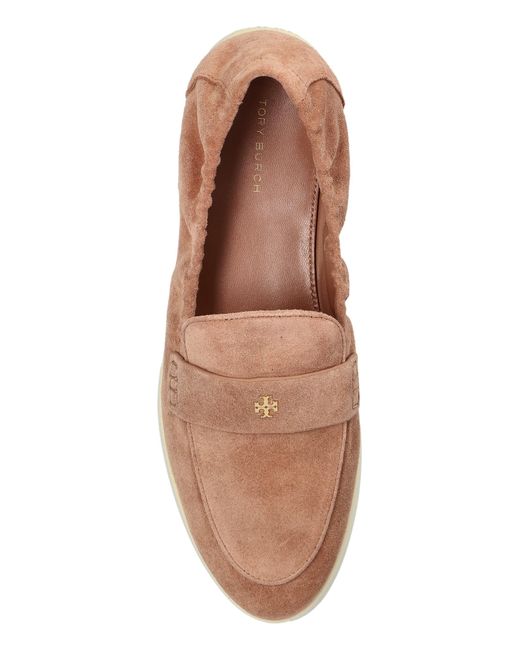 Tory Burch Brown Ballet Sport Loafers