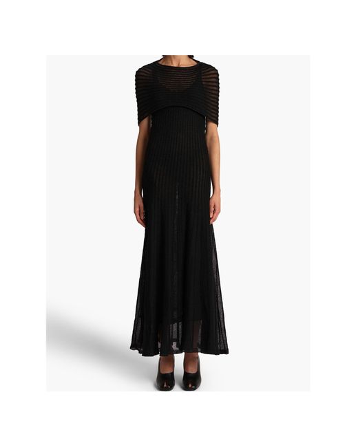 Khaite Black Thora Dress