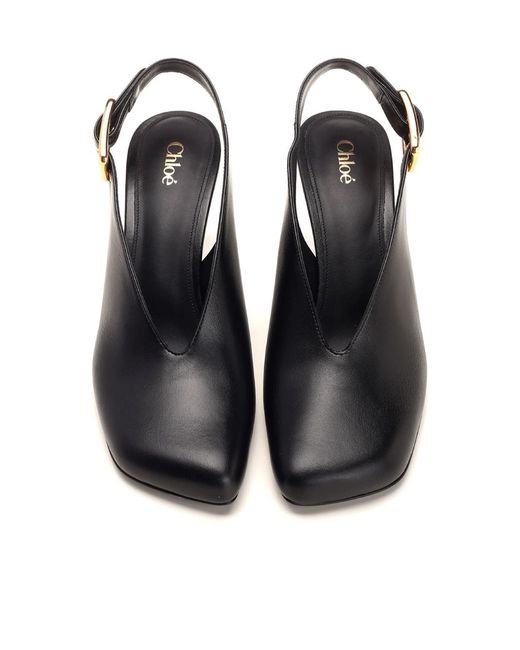 Chloé Multicolor Chloé Andrea Slingback Pumps