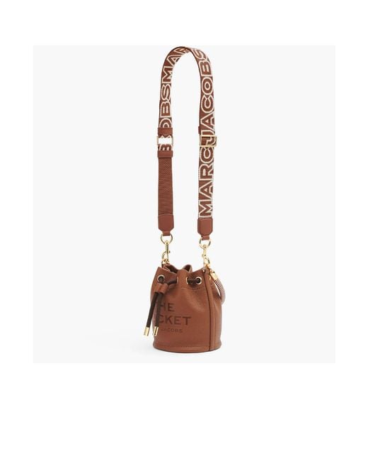 Marc Jacobs White Logo Shoulder Strap