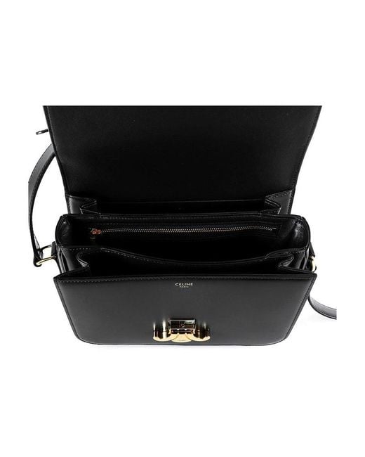 Céline Black Classique Triomphe Bag