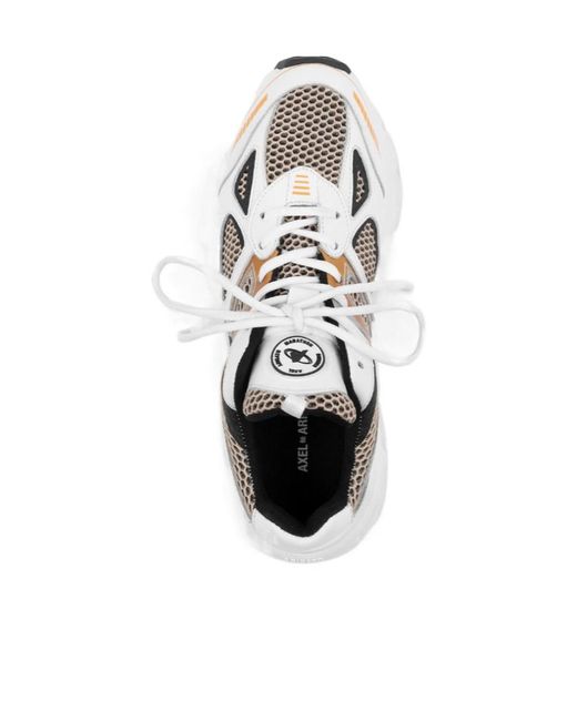 Axel Arigato White Marathon Leather And Mesh Trainers
