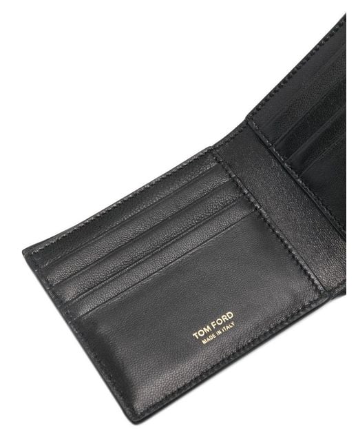 Tom Ford Black Leather Wallet for men