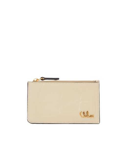 Chloé Natural Small Wallet