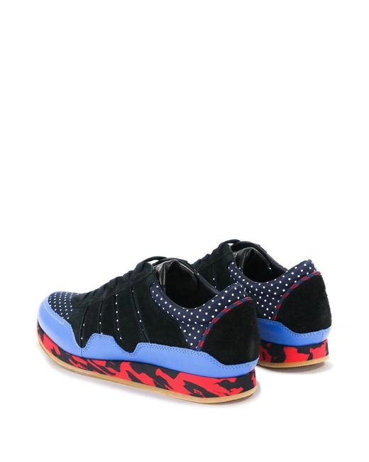 Dolce & Gabbana Blue Logo Details Casual Sports Shoes for men