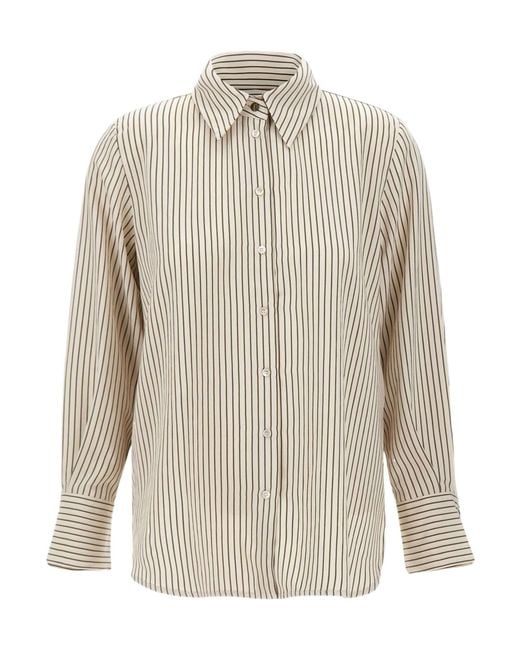 Marella White Washed Twill Shirt