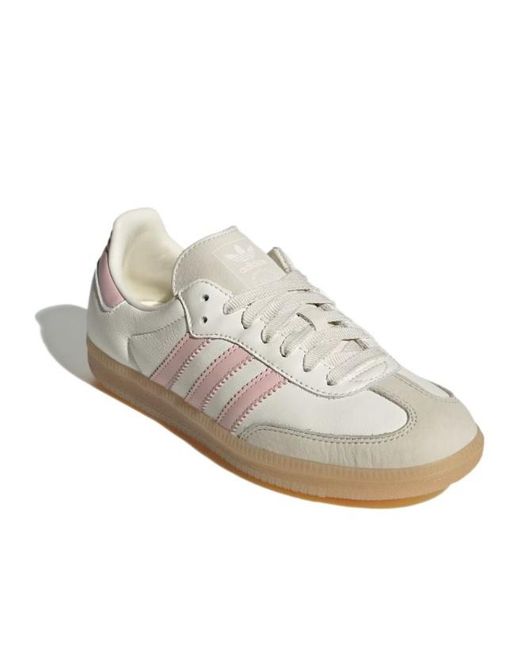 Adidas White Originals Samba Og Low-Top Sneakers