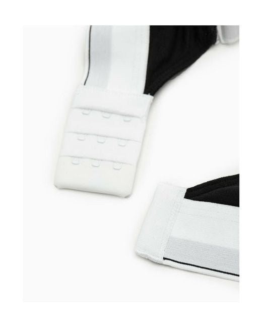 Calvin Klein Black Cotton Light-Lined Bra