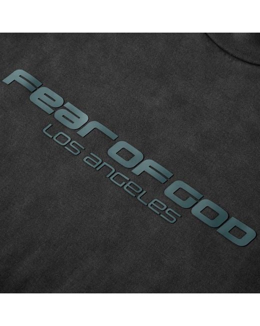 Fear Of God Gray Logo Long-Sleeve Sweatshirt for men