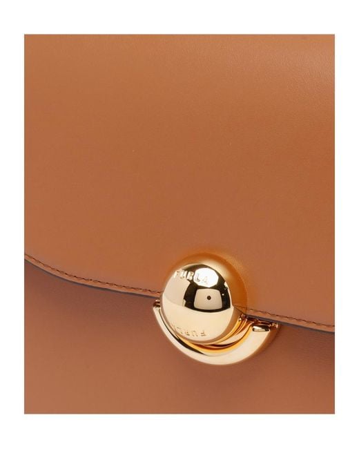 Furla Brown Sfera S Crossbody Bag
