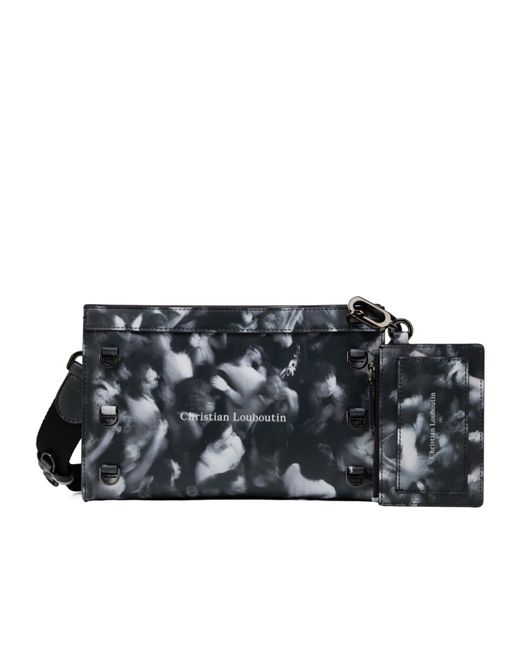 Christian Louboutin White Kosmica Cross Body Bag for men