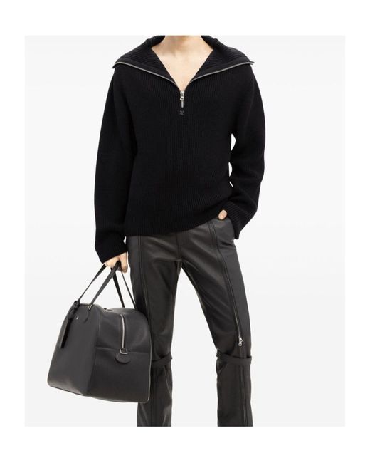 Courreges Black Sweaters for men
