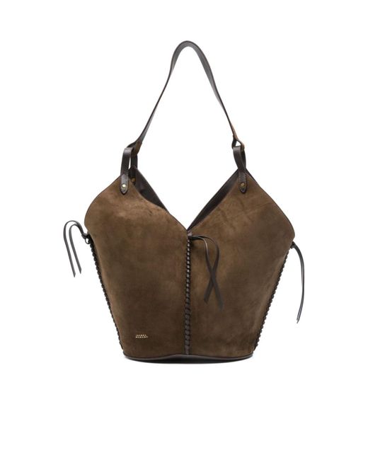 Isabel Marant Brown Tampa Gz Shoulder Bag