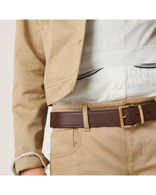 Miu Miu Natural Chino Pants