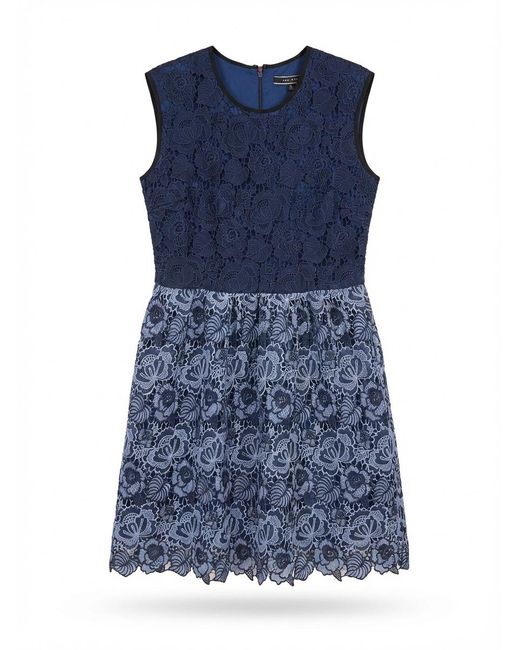 Sportmax Blue Round Neck Vest