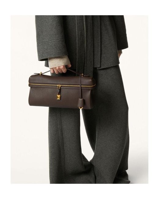 Loro Piana Brown Extra Softy Bag L33