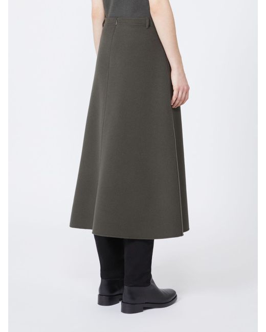 Max Mara Gray 'S Gloria Flared Midi Skirt