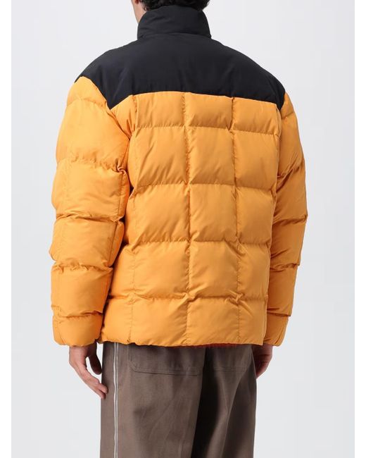 Marcelo Burlon Orange County Of Milan Logo Printed Puffer Jacket for men