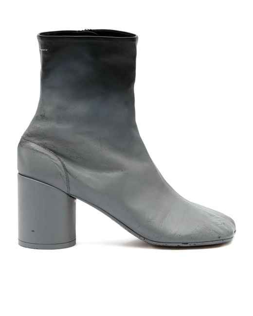 MM6 by Maison Martin Margiela Gray Ankle Boot