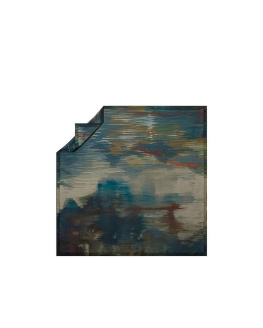 Loro Piana Green Taccuino D'Artista: Il Movimento Scarf