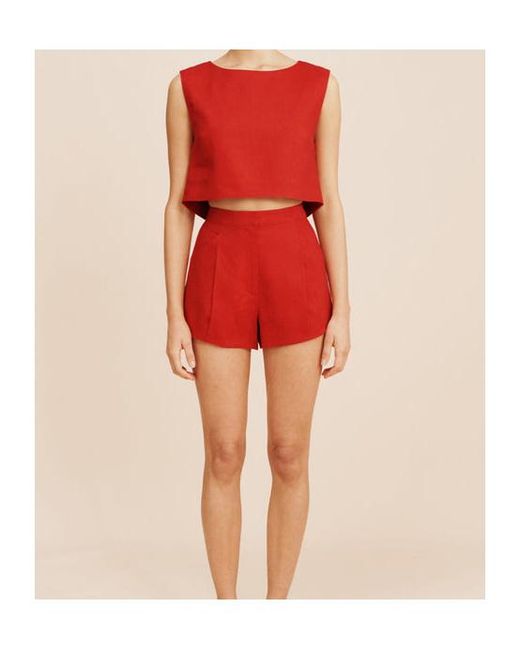 Posse Red Pocket Shorts