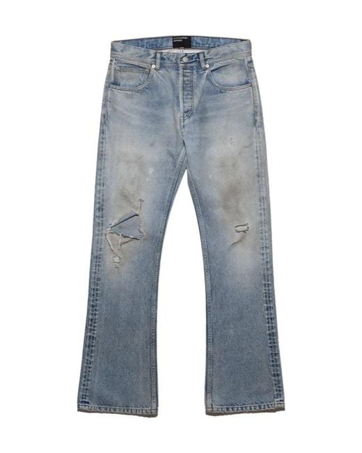 Enfants Riches Deprimes Blue Enfants Riches Déprimés Distressed Flare Jeans for men