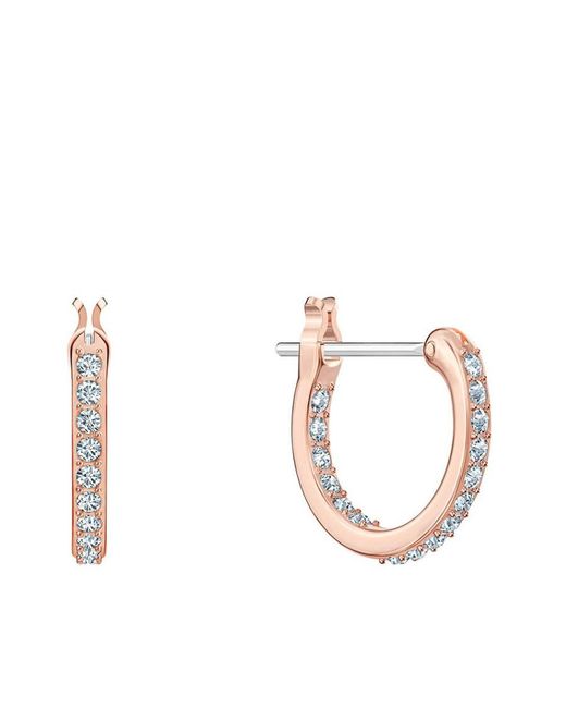 Swarovski White Star Earrings