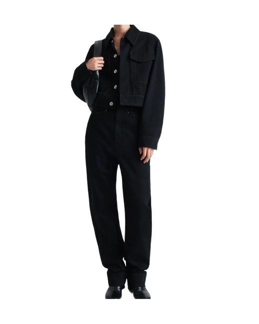 Lemaire Black Cropped Jacket