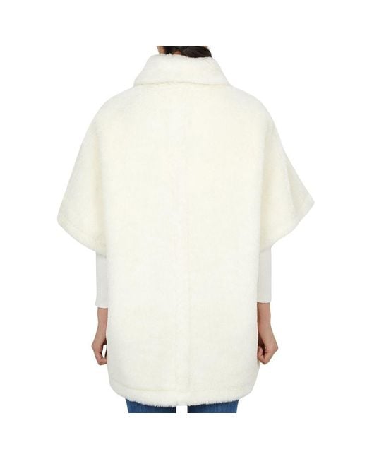Max Mara White Cape