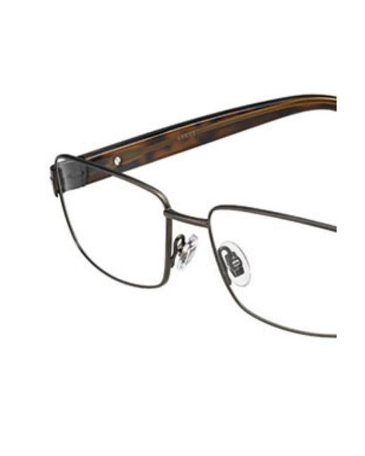 Gucci White Logo Details Flat Mirror