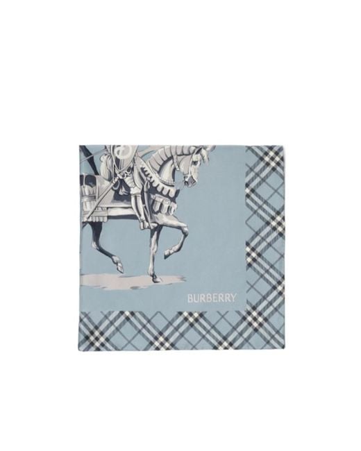 Burberry Blue Archive Knight Scarf