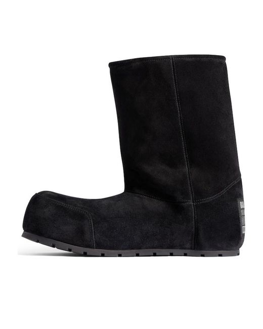 Balenciaga Black Dumbo Snow Boots for men