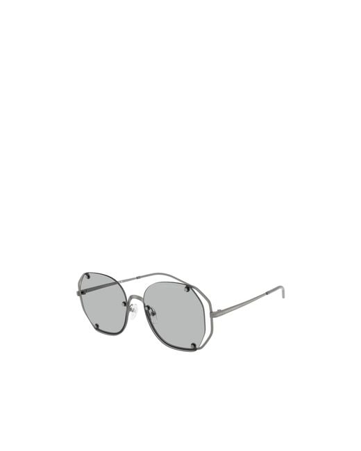 Emporio Armani White Logo Sunglasses