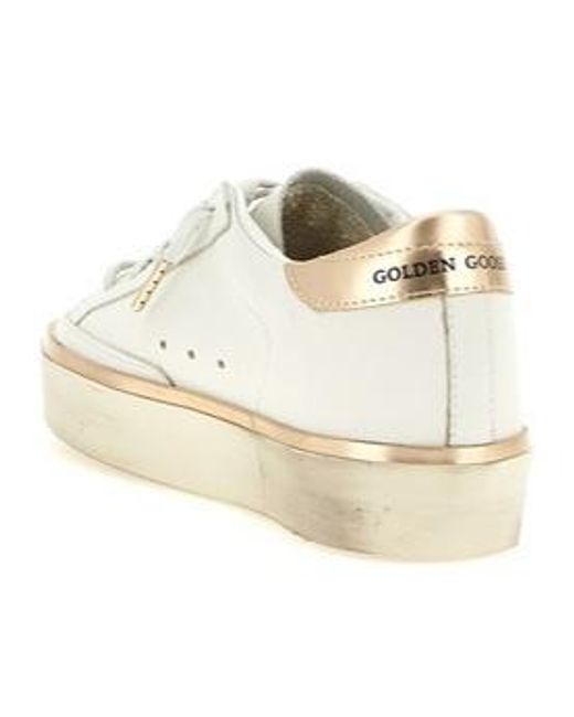 Golden Goose Deluxe Brand Natural Hi Star Lace-Up Sneakers