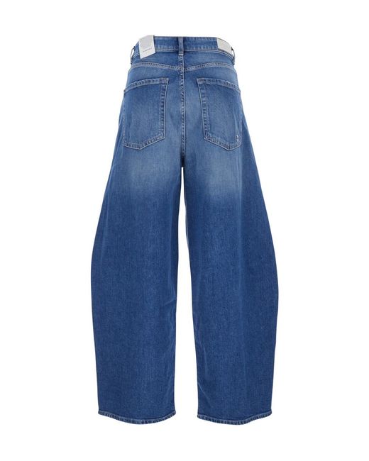ICON DENIM Blue Ginny Wide-Leg Jeans