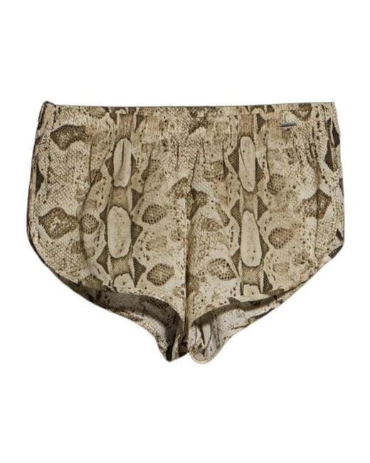 Gucci Multicolor Printed Elastic-Waist Shorts