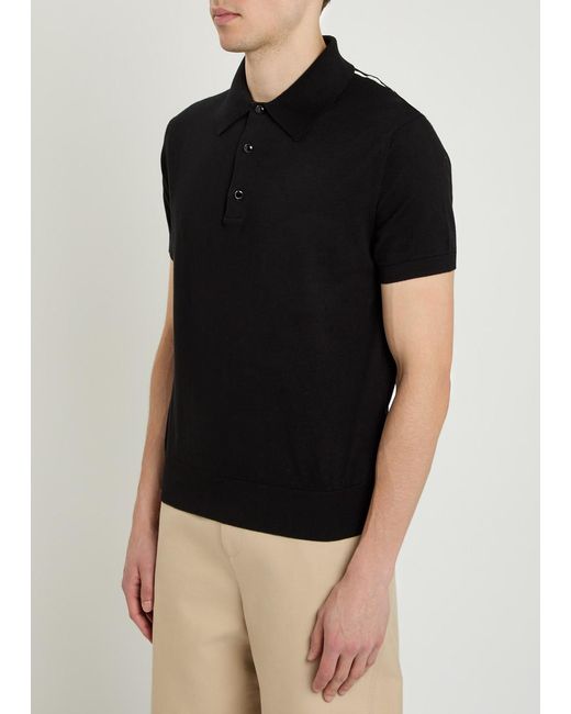 Givenchy Black Short Sleeves Shoulder Inserts for men
