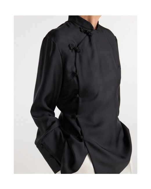 Rohe Black Long-Sleeved Top