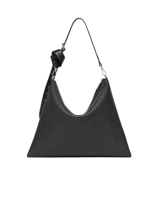 Fendi Black Roma Logo Embossed Tote Bag for men