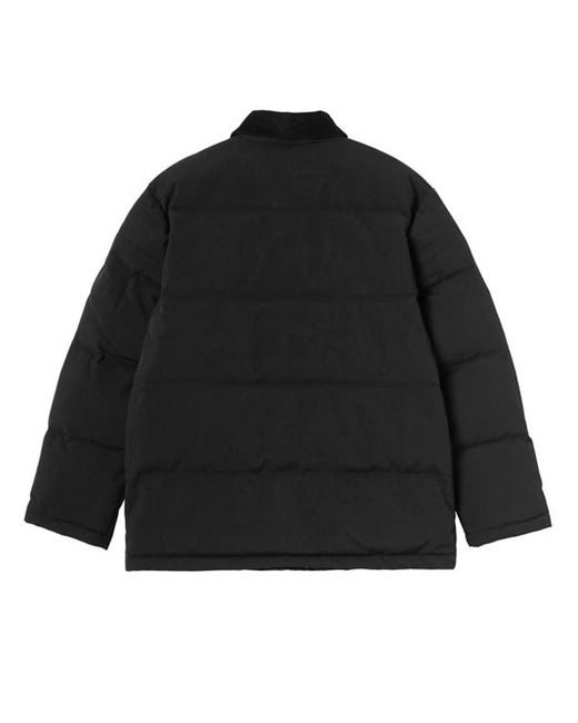 Carhartt Black Rayler Corduroy Collar Jacket for men