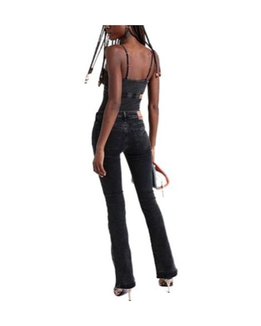 DIESEL Blue Stretchy Flared Jeans